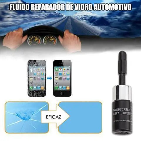 Fluido Reparador de Vidro Automotivo MagicFix - Frete Grátis - Magia de Ofertas