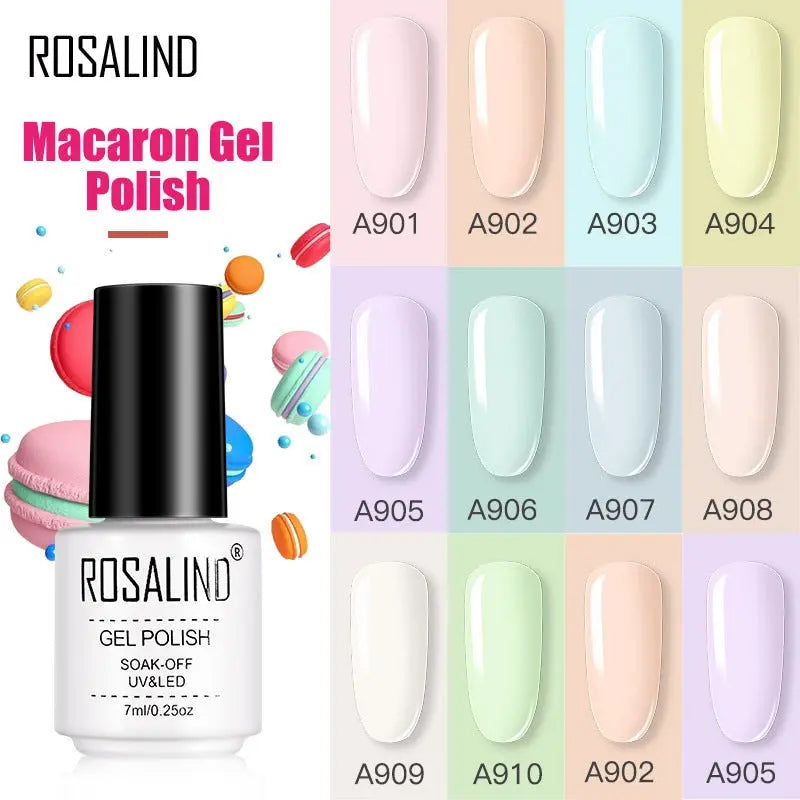 Esmalte de Unha Gel Rosalind - Candy Colors - Magia de Ofertas