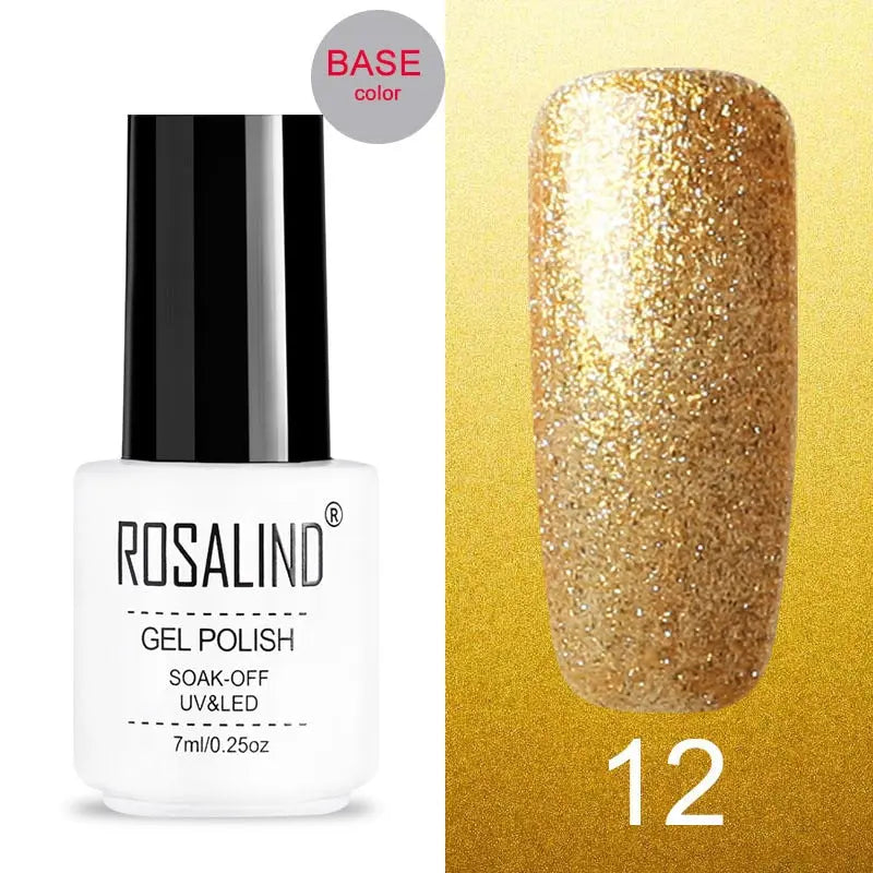 Esmalte de Unha Gel Rosalind - Efeito Crackle - Magia de Ofertas