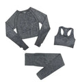 Conjunto Feminino Fitness Yoga - 3 peças - Magia de Ofertas