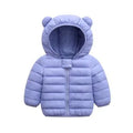 Jaqueta Infantil Puffer com Capuz - Basic Colors - Magia de Ofertas