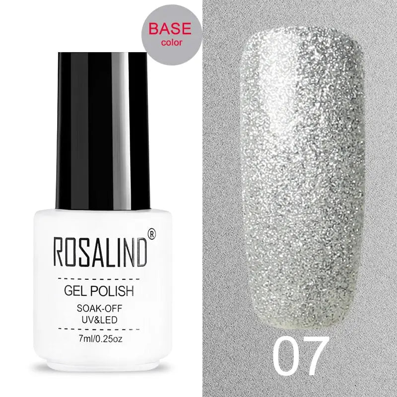 Esmalte de Unha Gel Rosalind - Efeito Crackle - Magia de Ofertas