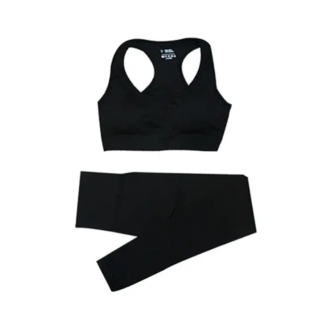 Conjunto Feminino Fitness Yoga - 2 peças - Magia de Ofertas