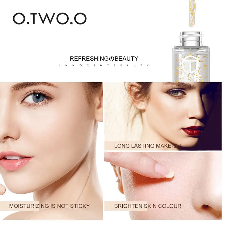 Primer Facial O.TWO.O Gold Foil - Magia de Ofertas