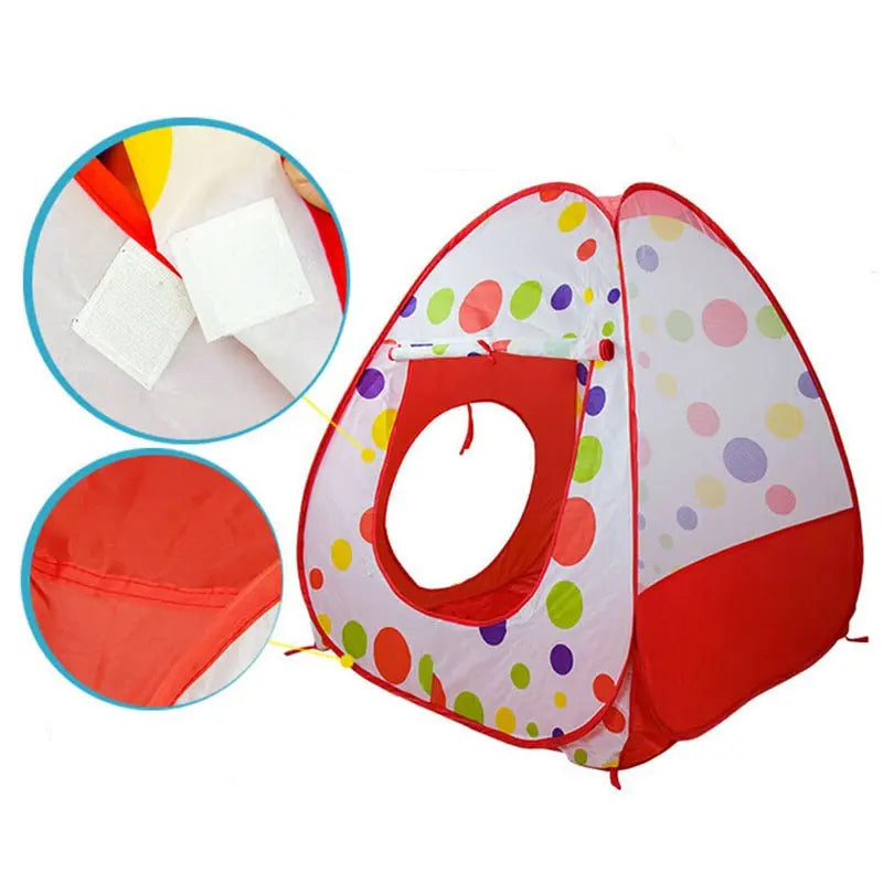 Piscina de Bolinha Infantil 3 em 1 - Play Tent Imbaby - Magia de Ofertas