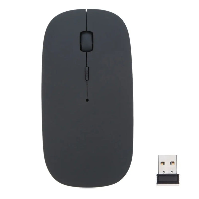 Mouse Óptico Super Slim Wireless 2.4G 1600 DPI - Magia de Ofertas