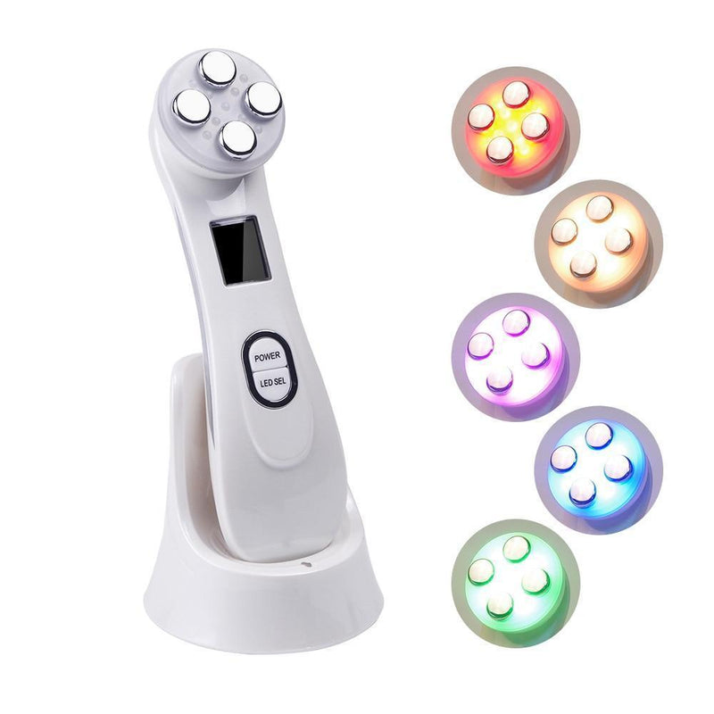 Aparelho Tratamento Fototerapia Facial Led - 5 em 1 - Magia de Ofertas