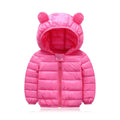 Jaqueta Infantil Puffer com Capuz - Basic Colors - Magia de Ofertas