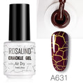 Esmalte de Unha Gel Rosalind - Efeito Crackle - Magia de Ofertas