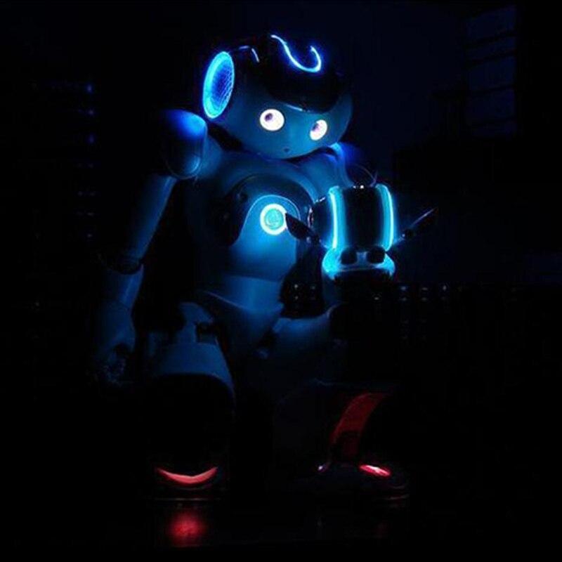 Smart Robot Toy Mini Fun Dancing Robot Toys Led Light Music Hyun Dance Robot Gift for Kids party Christmas gifts Drop Shipping - Magia de Ofertas