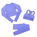 Conjunto Feminino Fitness Yoga - 3 peças - Magia de Ofertas