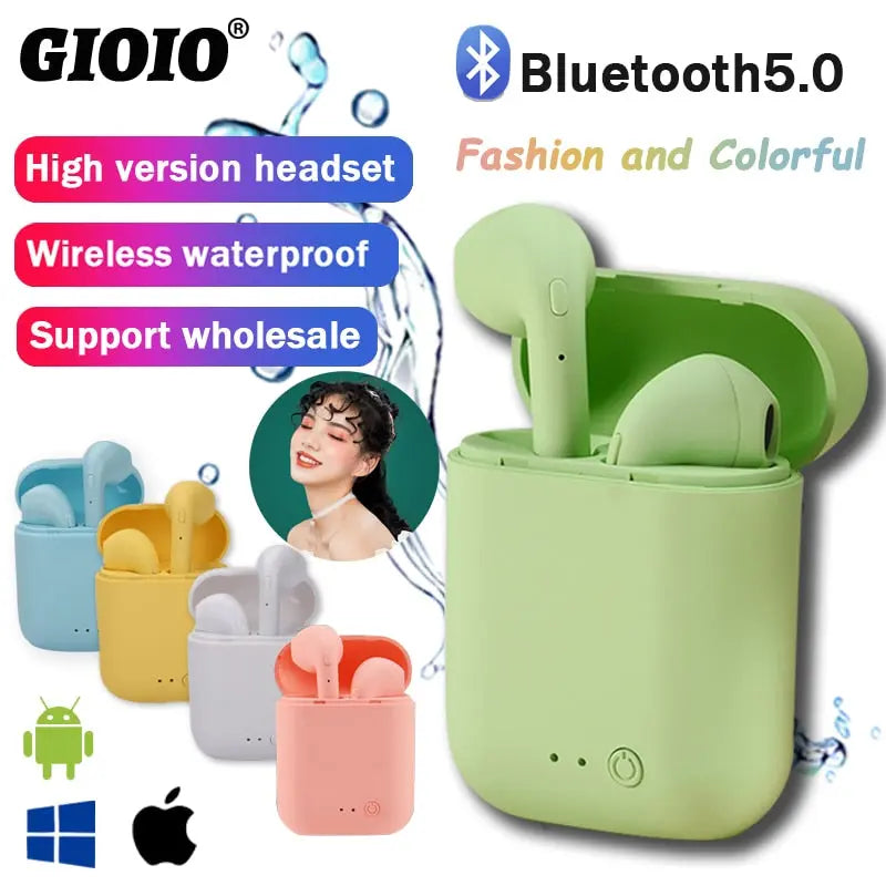 Fone de Ouvido Wireless Bluetooth - Mini 2 TWS Colors - Magia de Ofertas