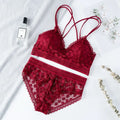 Conjunto Lingerie em Renda Strap - Magia de Ofertas