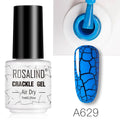 Esmalte de Unha Gel Rosalind - Efeito Crackle - Magia de Ofertas