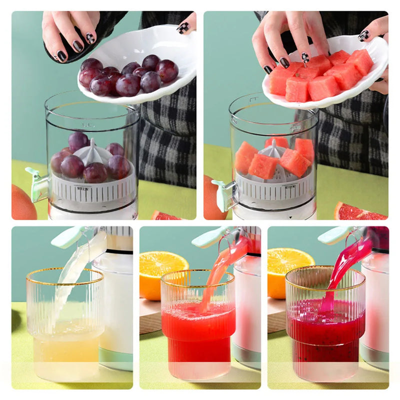 Portable USB Mini Electric Juicer Mixer Extractors Rechargeable Blender Fruit Fresh Juice Lemon Maker Cup Household Machine Magia de Ofertas