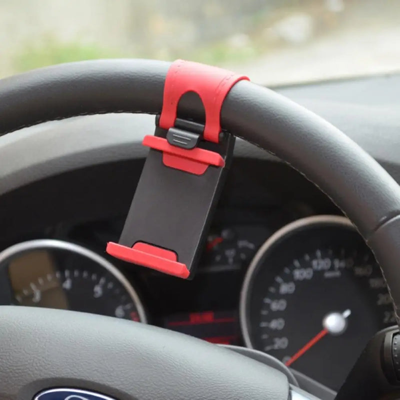 Convenient Good Hardness Auto Steering Wheel Smart Phone Lazy Bracket for Driving Magia de Ofertas