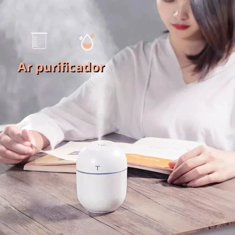 Mini Portable Egg Aromatizer Humidifier Usb Led Magia de Ofertas