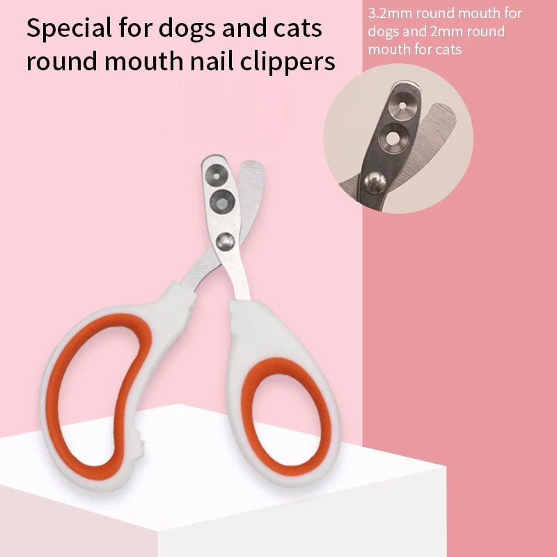 Profissional Nail Clippers para Pet, Aparador de aço inoxidável para pequenos gatos e cães, Puppy Claws Cutter, Grooming Accessories - Magia de Ofertas