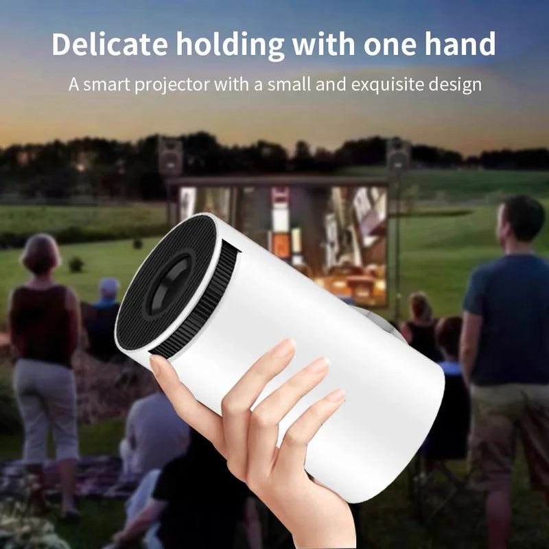 NEW Xiaomi Hy300 HD Intelligent 4K Projector Android 11 Remote Control 5G Wifi Bluetooth 5.0 180° Projection Angle Home Camping - Magia de Ofertas