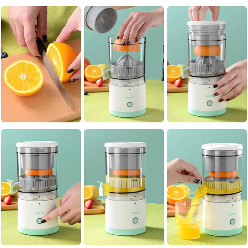 Portable USB Mini Electric Juicer Mixer Extractors Rechargeable Blender Fruit Fresh Juice Lemon Maker Cup Household Machine Magia de Ofertas