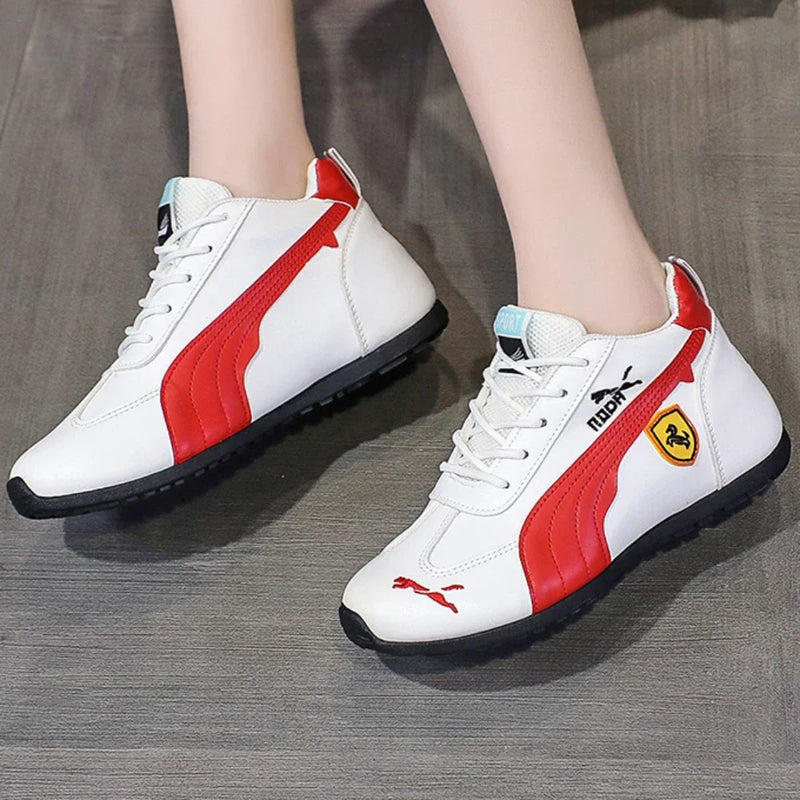 New Womens Causal Sneakers Summer Shoes Woman Fashion Breathable Lace Up Sports Shoes for Women Platform Walking Designer Shoes Magia de Ofertas