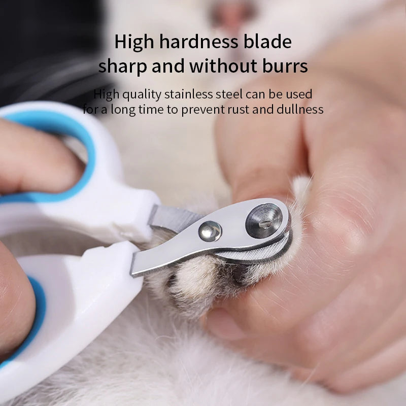 Profissional Nail Clippers para Pet, Aparador de aço inoxidável para pequenos gatos e cães, Puppy Claws Cutter, Grooming Accessories - Magia de Ofertas