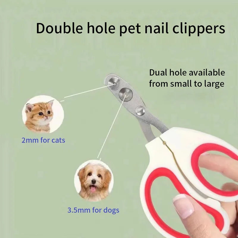 Profissional Nail Clippers para Pet, Aparador de aço inoxidável para pequenos gatos e cães, Puppy Claws Cutter, Grooming Accessories - Magia de Ofertas