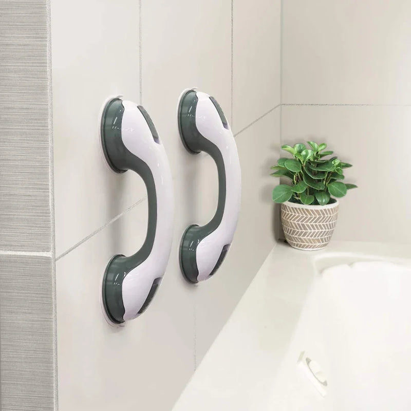 Shower Handle Safety Helping Handle Anti Slip Support Toilet Bathroom Safe Grab Bar Handle Vacuum Sucker Suction Cup Handrail Magia de Ofertas