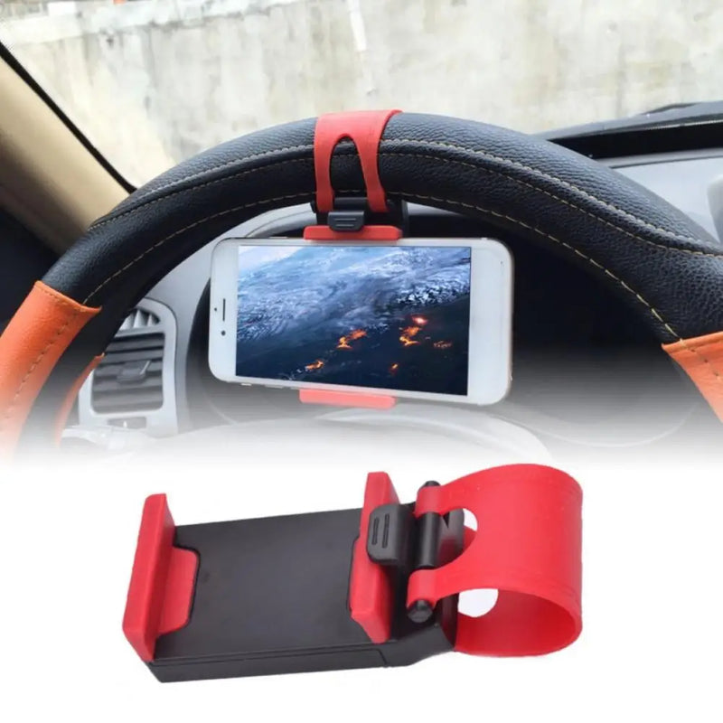 Convenient Good Hardness Auto Steering Wheel Smart Phone Lazy Bracket for Driving Magia de Ofertas