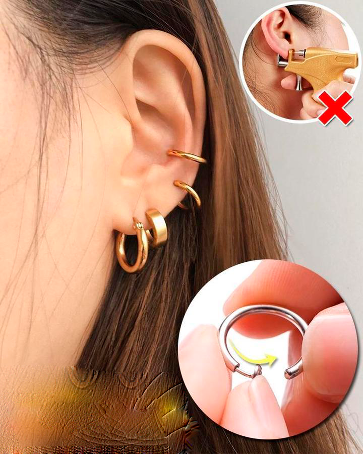 Beauty Piercing (Kit 3 pares) - Frete Gratis - Magia de Ofertas