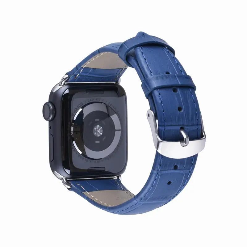 Pulseira de Couro para Apple Watch 38/40/42/44mm - Magia de Ofertas