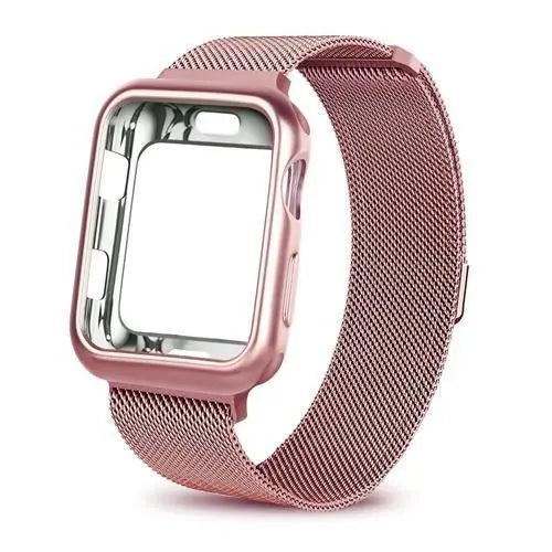 Pulseira com Case Milanese para Apple Watch 38/42mm - Magia de Ofertas