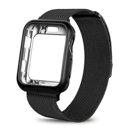 Pulseira com Case Milanese para Apple Watch 38/42mm - Magia de Ofertas