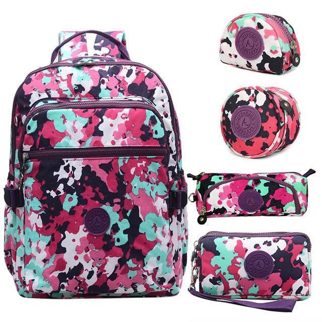 Conjunto Mochila Aceperch e Necessaries - Magia de Ofertas